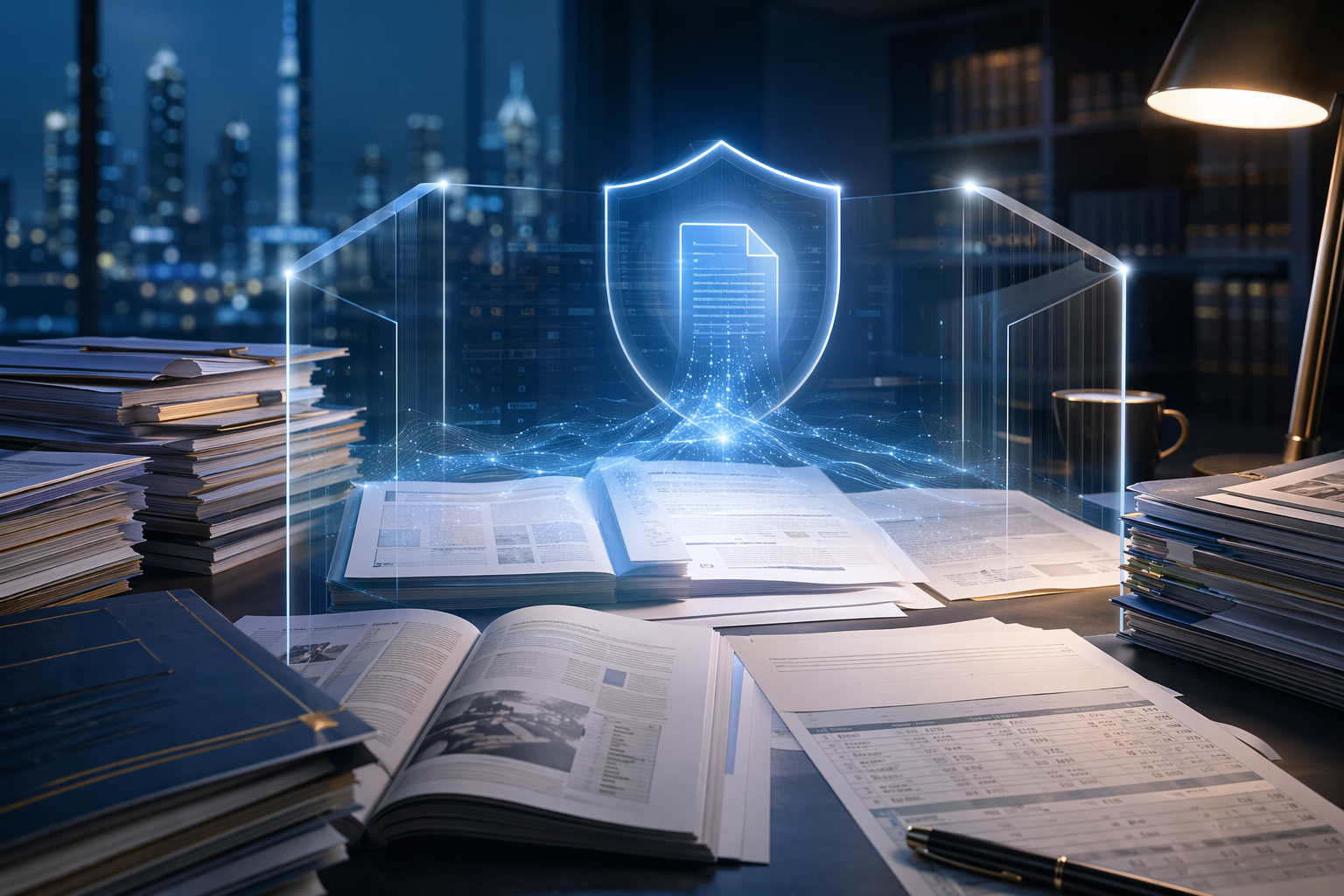 Guardrails with langchain middleware in a finance